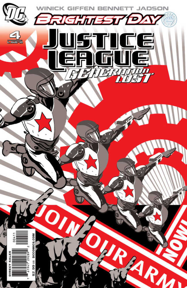 The cover of Justice League